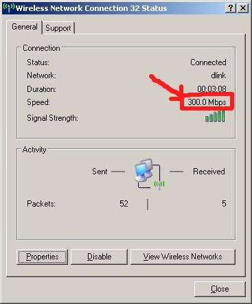 wireless network connection